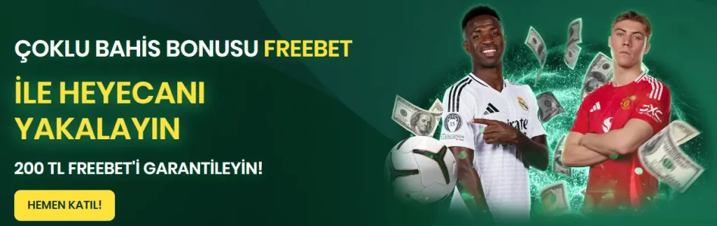 Çoklu Bahis Bonusu Freebet